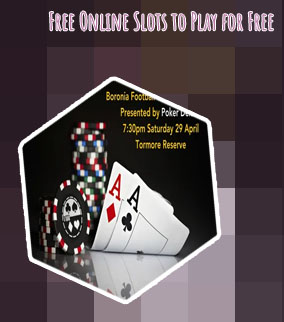 Free poker machines for fun