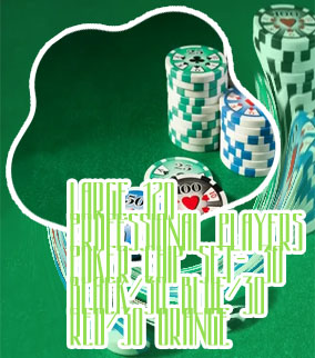 Oversized poker chips