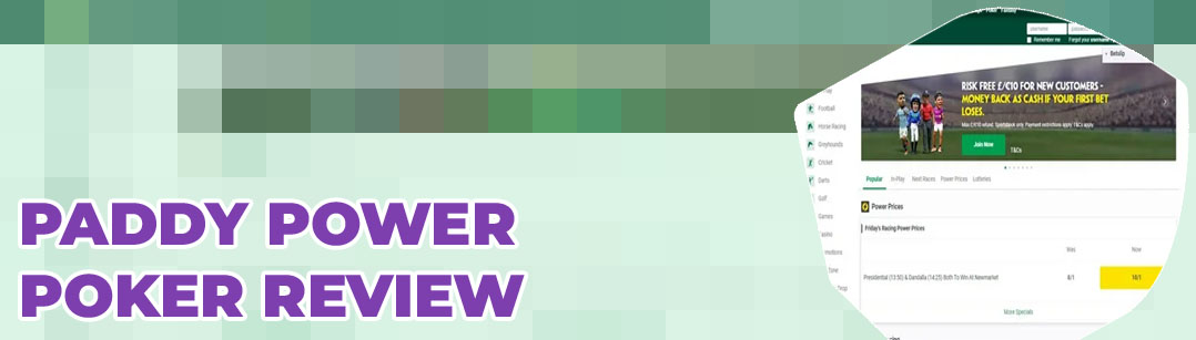 Paddy power live poker