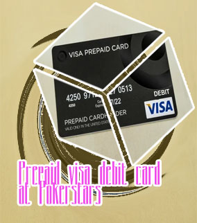 Pokerstars prepaid visa